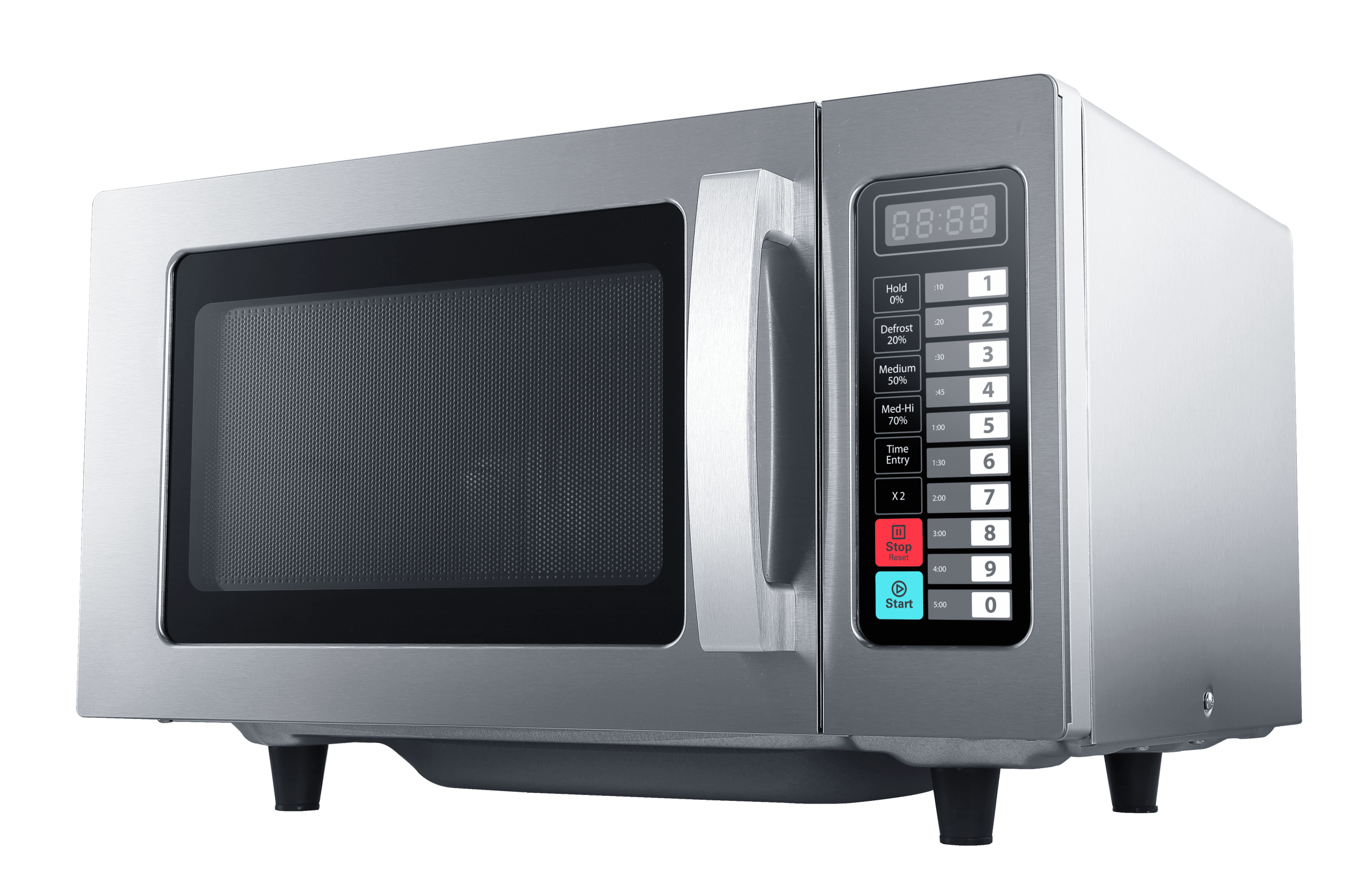 1000W Commercial Microwave Oven 25L, Touch Control