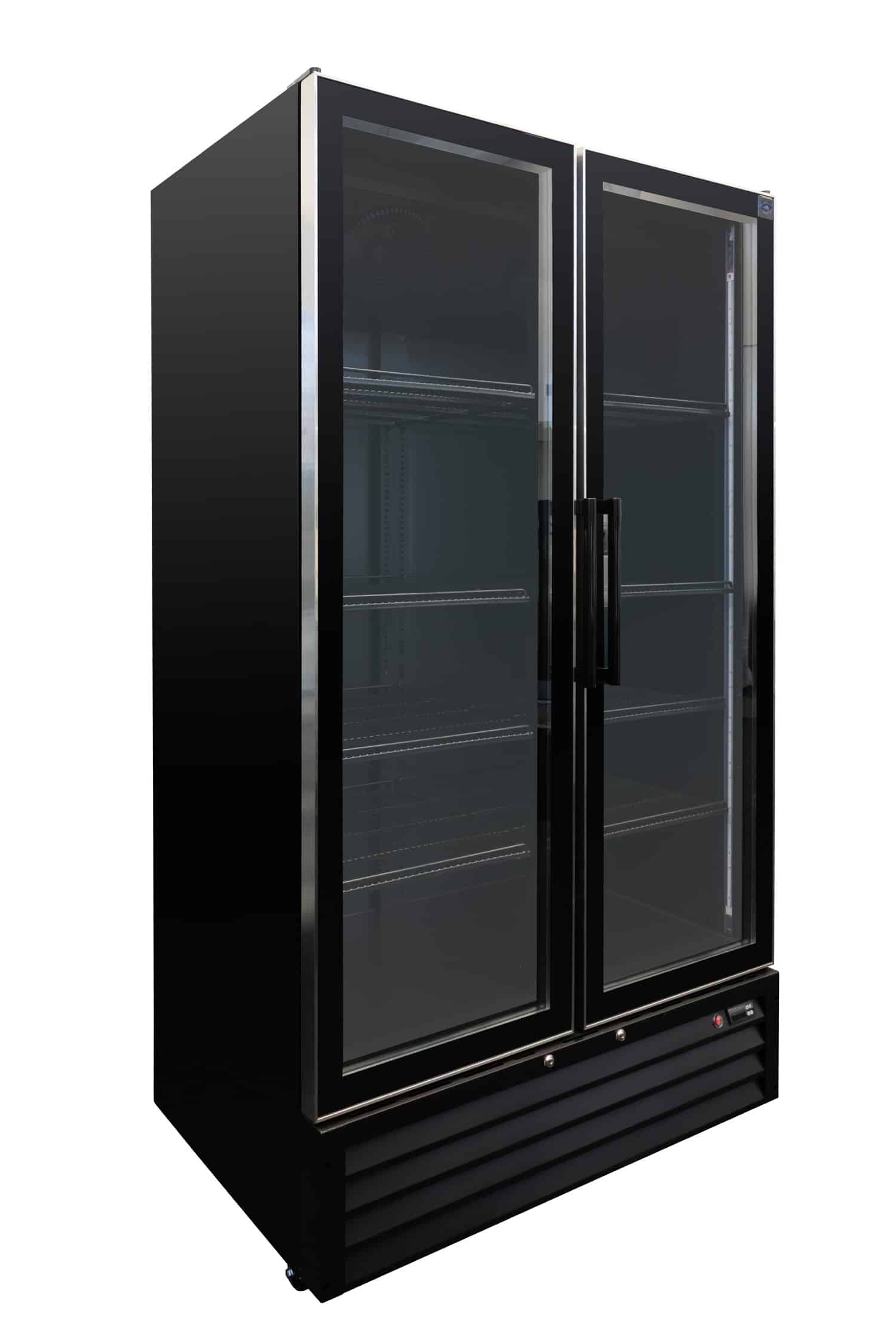 Norsk NG Low Energy 1000L Display Fridge All Black No Lightbox