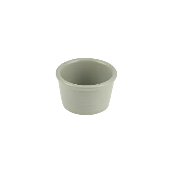 Pearl Pistachio Ribbed Ramekin-85mm