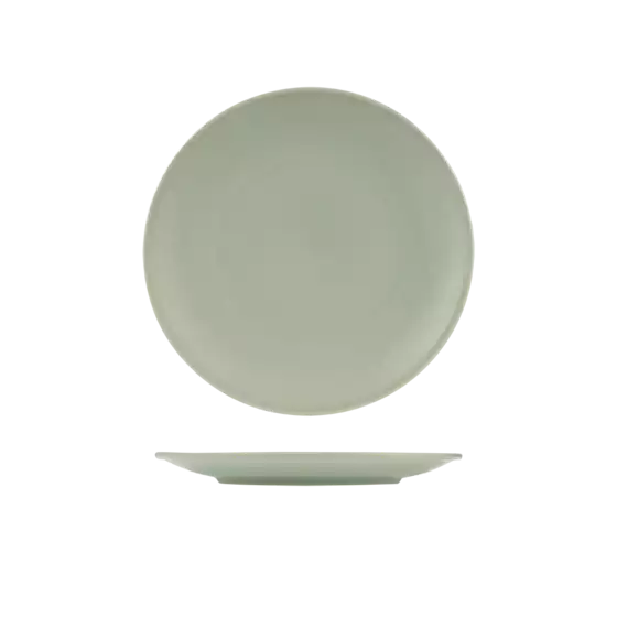 Pearl Pistachio Round Coupe Plate-260mm