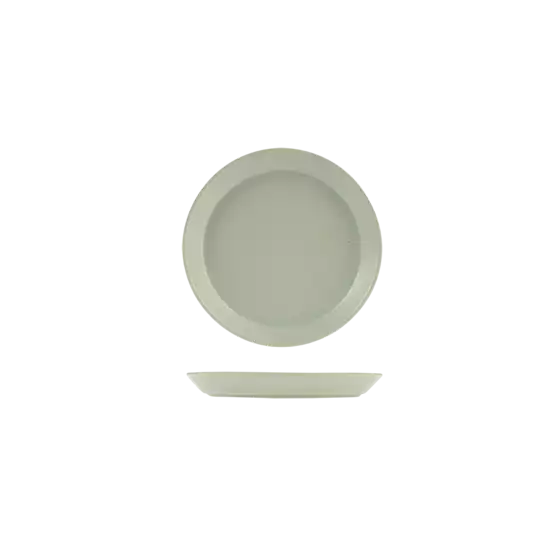 Pearl Pistachio Round Tapered Plate-170mm