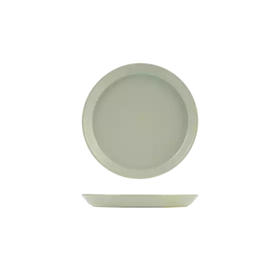 Pearl Pistachio Round Tapered Plate-200mm