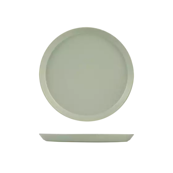 Pearl Pistachio Round Tapered Plate-280mm