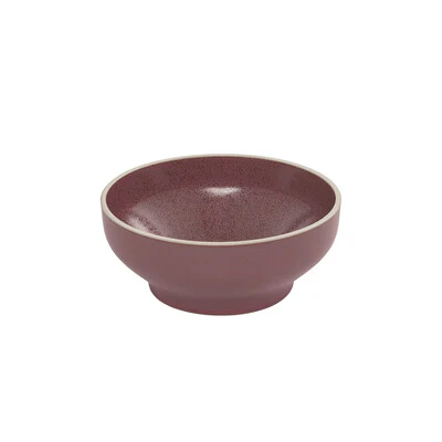 Smokey Plum Round Bowl - 160mm 68mm H 630ml