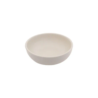 Cream Round Bowl - 125mm