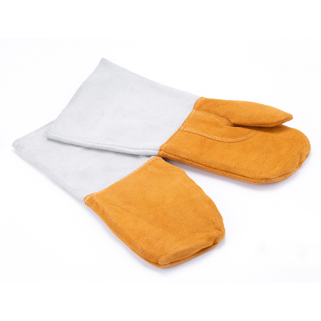 Heavy-Duty Leather Oven Mitts