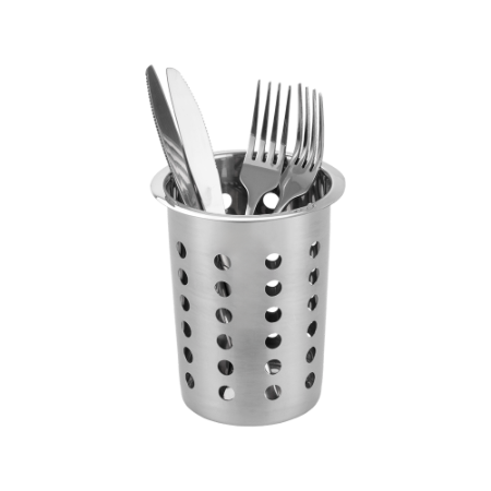 Stainless Steel Cutlery Cylinder