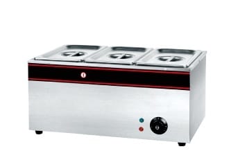 Hargrill Electric Countertop Bain Marie 3 pan