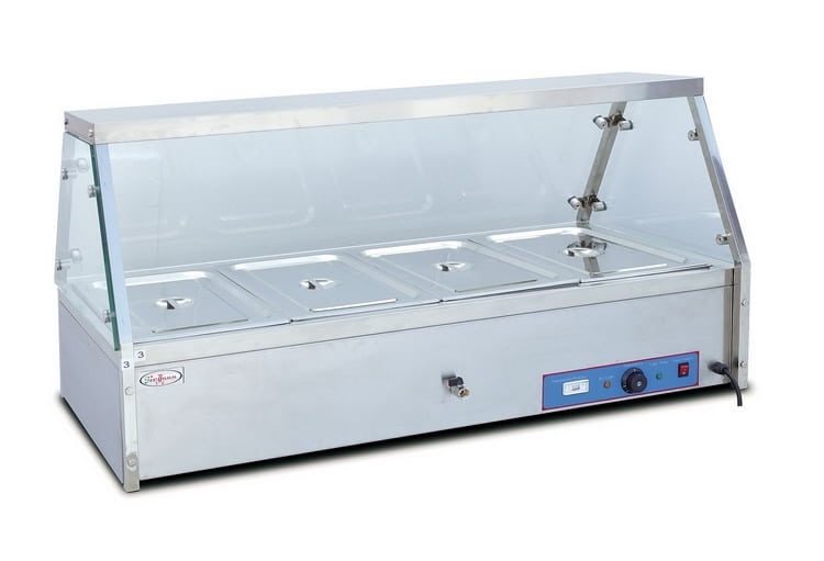 Kalor Countertop Display Bain Marie 4 x 1/1 Pan