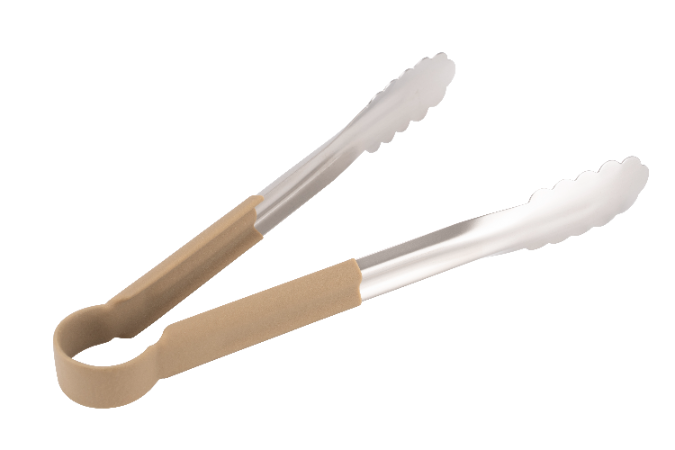 40cm Food Tongs - Brown