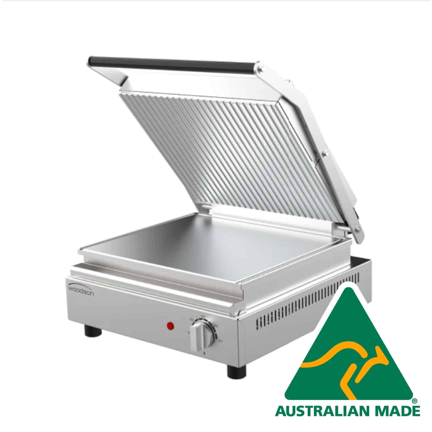 Woodson Contact Grill 6 Slices, Ribbed Top Plate
