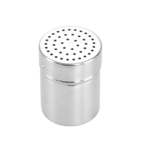 Stainless Steel Salt Shaker - D55mm x H80mm - D2.2mm Hole