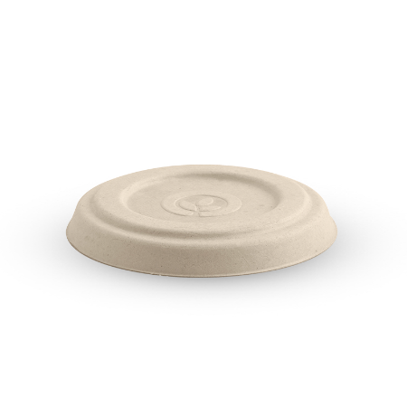 Natural Plant Fibre Sauce BioCup Lid - 60ml - Qty 1,000/ctn