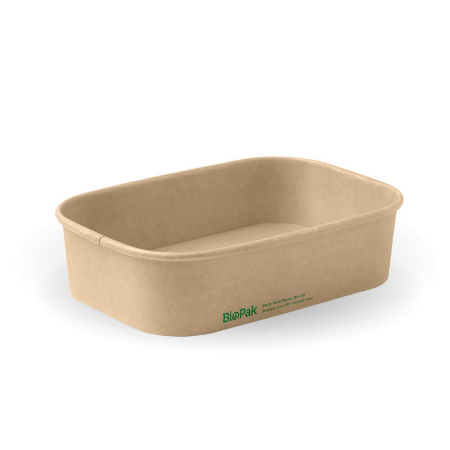 Kraft BioBoard Takeaway Container - 500ml - Qty 300/ctn
