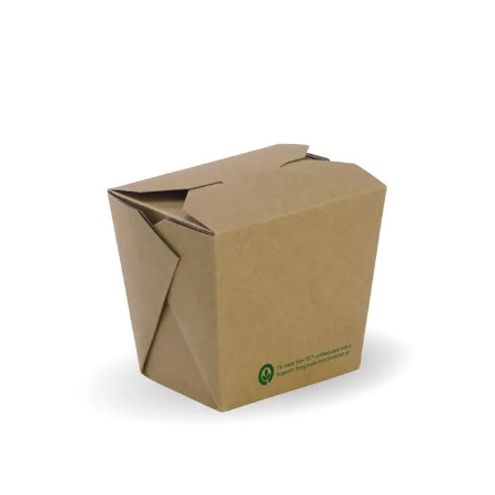 BioBoard Noodle Box - 480ml - Qty 500/ctn