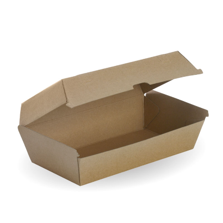 Large Snack BioBoard Box - L204mm x W107mm x D84mm - Qty 200/ctn