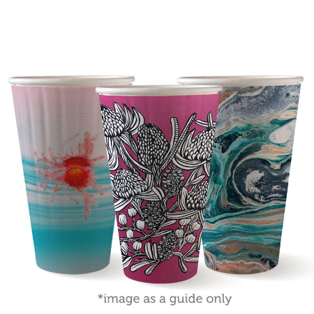 Art Series Double Wall BioCup - 460ml - Qty 600/ctn