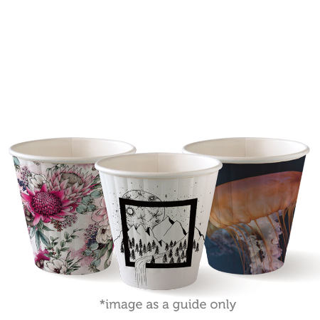 Art Series Double Wall BioCup - 295ml (D90mm) - Qty 600/ctn