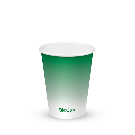 Green Cold Paper BioCup - 360ml (90mm) - Qty 1,000/ctn