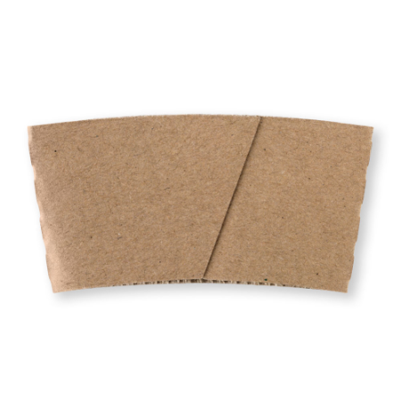 Paper Cup Sleeve - 90mm - Qty 1,000/ctn