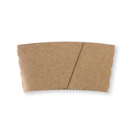 Paper Cup Sleeve - 80mm - Qty 1,000/ctn