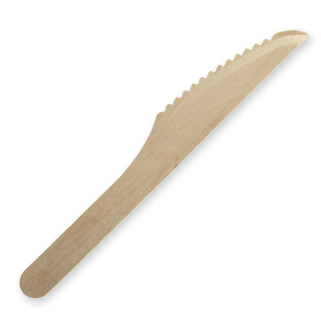 16cm Unbranded Wood Knife - 16cm - Qty 2,000/ctn