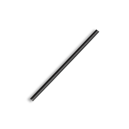 Cocktail Black BioStraw - 4.5mm - Qty 2,500/ctn
