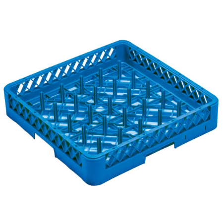 Dishwashing Rack - 25 Compartment (Blue)
