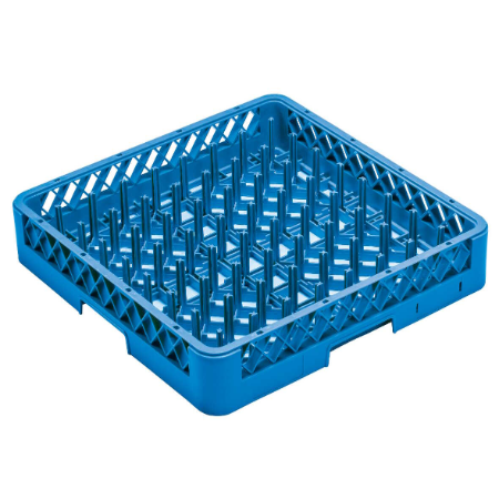 Dishwashing Rack - 64 Compartment (Blue)