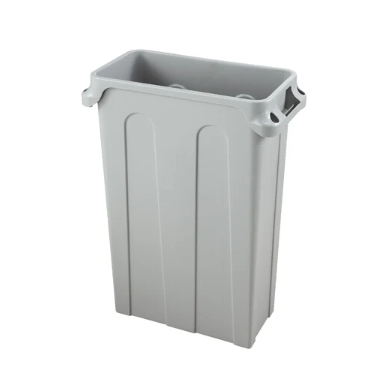 Rectangular Vented Channel Bin (Grey)