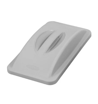 Rectangular Lid with Handle – Grey
