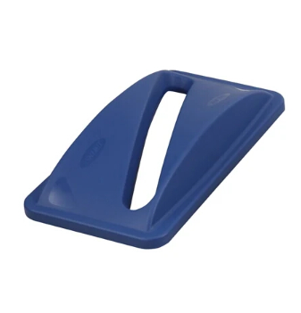Rectangular Recycling Lid for Paper – Blue