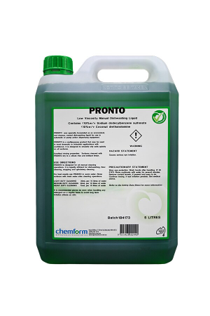Pronto Manual Dishwashing Liquid - 5L (Single 5L Container)