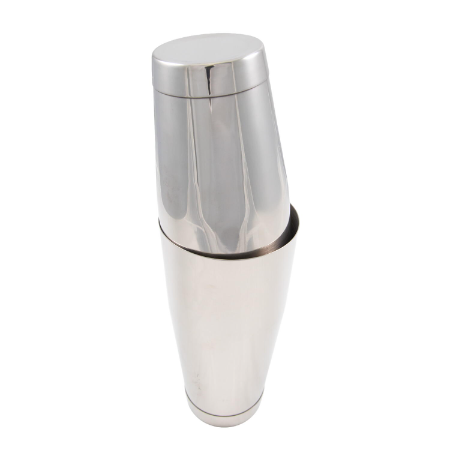 Stainless Steel Boston Shaker with Feet