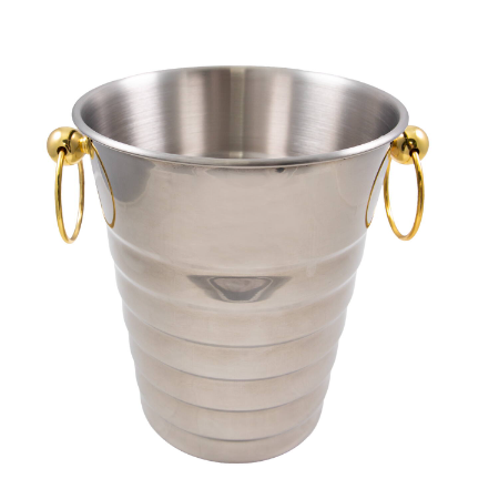 Stainless Steel Champagne Bucket (Gold)