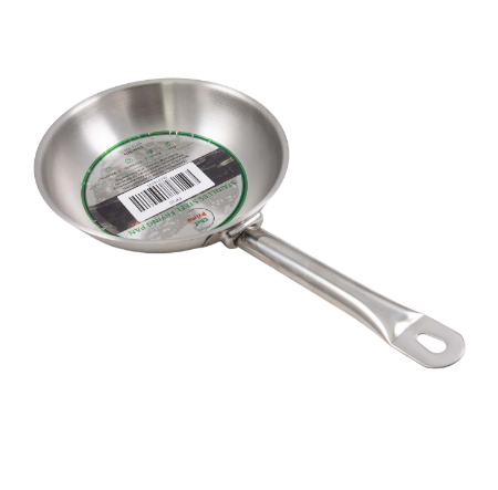 Stainless Steel Frying Pan - D200mm x H43mm