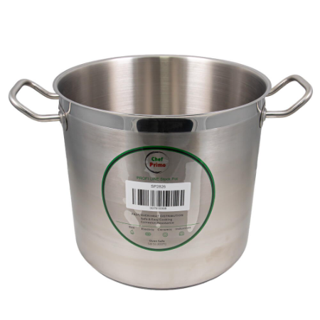 Stainless Steel Stock Pot - 16L