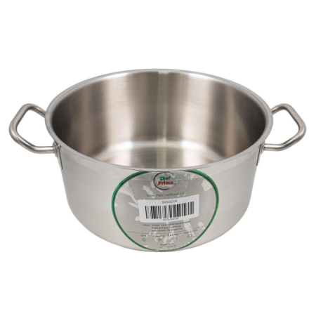 Stainless Steel Casserole Pot - 12L