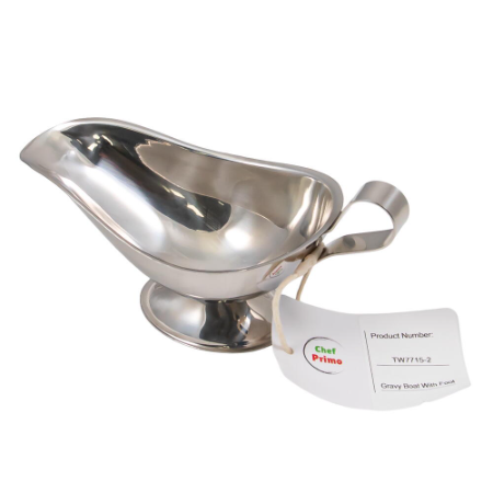 Stainless Steel Gravy Boat - 150ml
