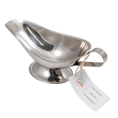Stainless Steel Gravy Boat - 300ml
