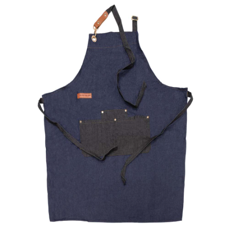 Denim Apron - W70cm x L86cm (Dark Blue)