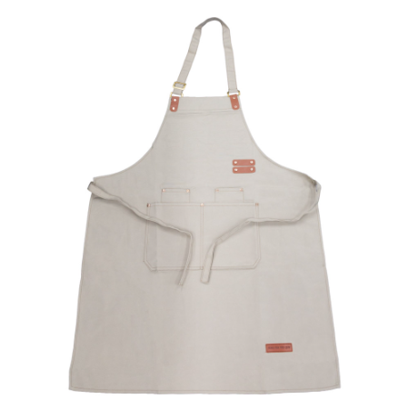 Canvas Apron - W70cm x L86cm (Khaki)