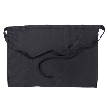Short Waist Apron - W70cm x L48cm (Black)