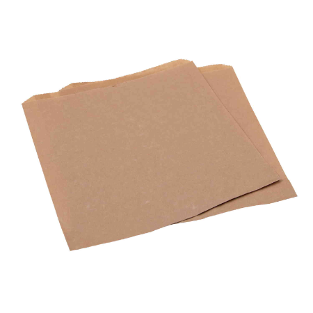 Brown Paper Bags - L200mm x W205mm (Qty. 1000)
