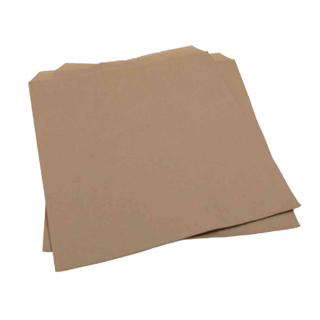 Brown Paper Bags - L275mm x W240mm (Qty. 500)