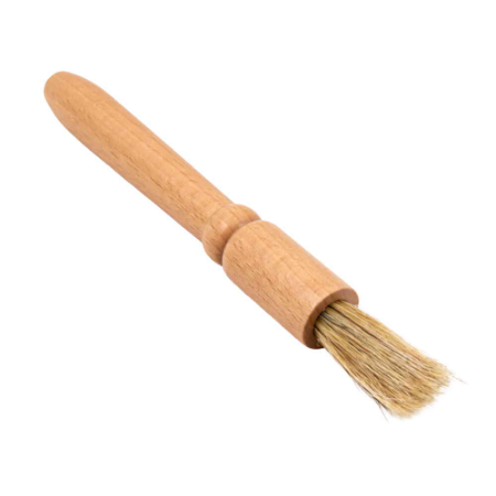Coffee Machine Cleaning Brush - Wooden Handle
