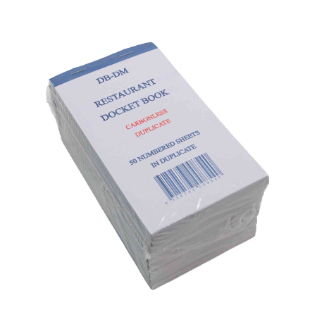 Duplicate Docket Book - L170mm x W100mm (Pack of 10)