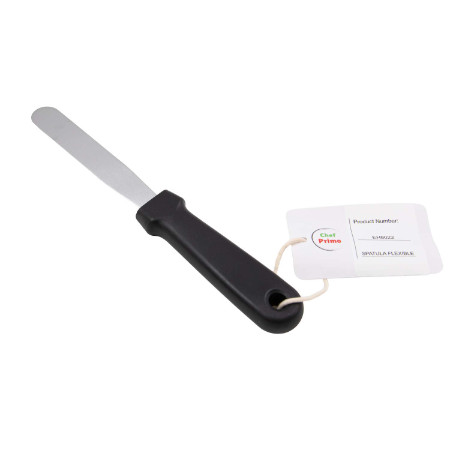 High Heat-Resistant Stainless Steel Spatula - L215mm x W18mm (Blade - L108mm)