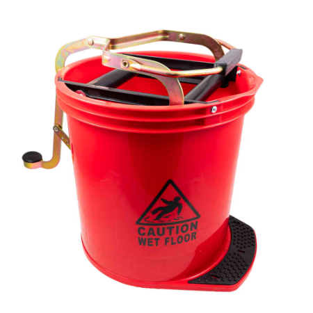 Mop Bucket - Red 15L