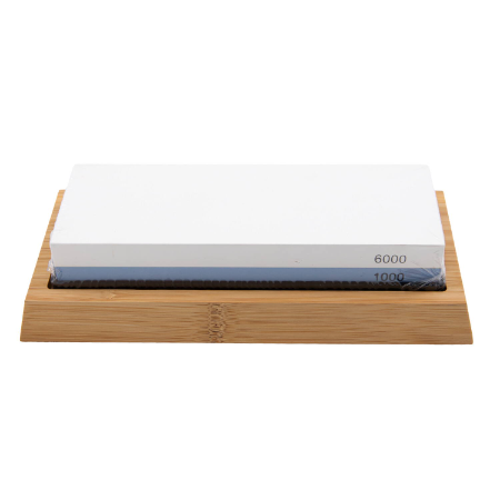 Sharpening Stone - 1000/6000 Grit (Accessories Included)